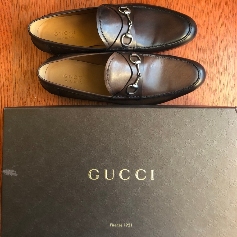 Men’s Gucci Leather Loafers